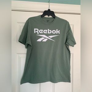 Green Reebok Logo Tee